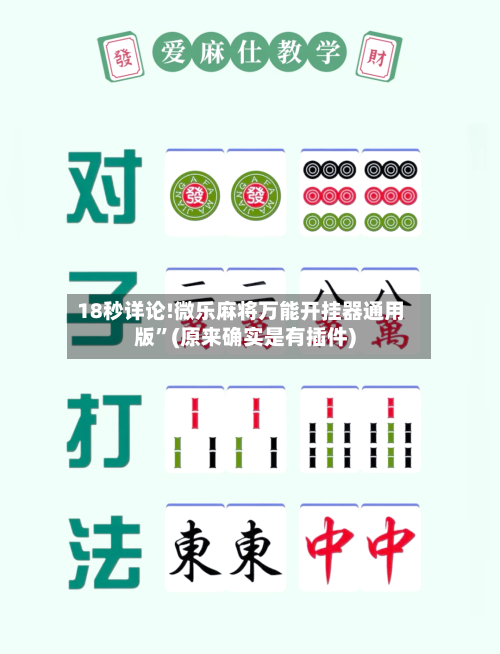18秒详论!微乐麻将万能开挂器通用版	”(原来确实是有插件)-第2张图片