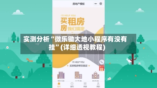 实测分析“微乐锄大地小程序有没有挂”(详细透视教程)-第3张图片