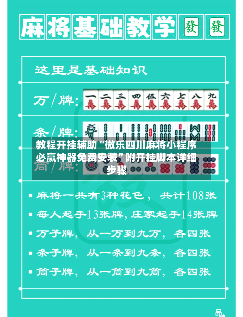 教程开挂辅助“微乐四川麻将小程序必赢神器免费安装”附开挂脚本详细步骤-第2张图片