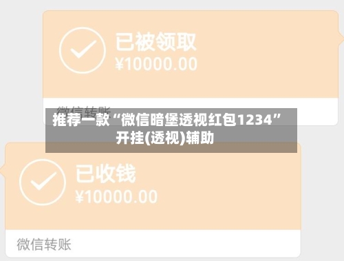 推荐一款“微信暗堡透视红包1234	”开挂(透视)辅助-第1张图片