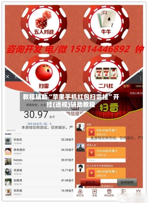 教程辅助“苹果手机红包扫雷挂”开挂(透视)辅助教程-第2张图片