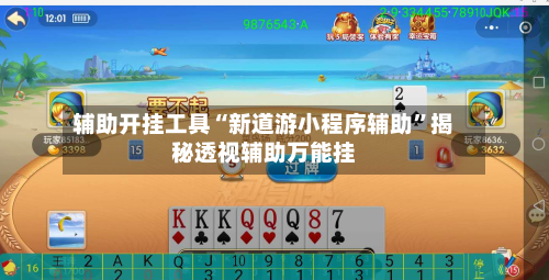 辅助开挂工具“新道游小程序辅助”揭秘透视辅助万能挂-第2张图片