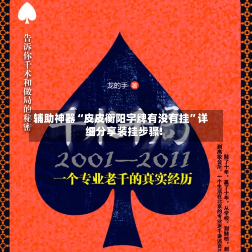 辅助神器“皮皮衡阳字牌有没有挂	”详细分享装挂步骤!-第2张图片