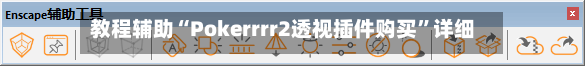 教程辅助“Pokerrrr2透视插件购买	”详细分享装挂步骤教程-第1张图片