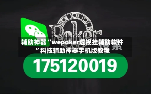 辅助神器“wepoker透视挂辅助软件	”科技辅助神器手机版教程-第1张图片