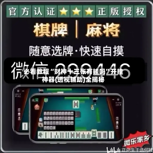 必看教程“财神十三张有挂吗”开挂神器{透视辅助}全揭秘-第3张图片