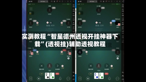 实测教程“智星德州透视开挂神器下载”(透视挂)辅助透视教程-第1张图片