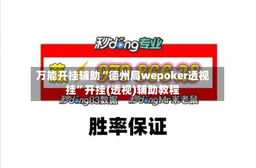 万能开挂辅助“德州局wepoker透视挂”开挂(透视)辅助教程-第1张图片