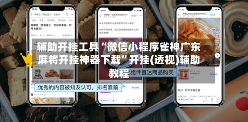 辅助开挂工具“微信小程序雀神广东麻将开挂神器下载	”开挂(透视)辅助教程-第1张图片