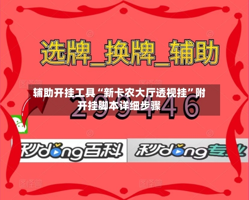 辅助开挂工具“新卡农大厅透视挂”附开挂脚本详细步骤-第1张图片