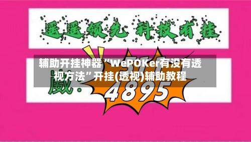 辅助开挂神器“WePOKer有没有透视方法	”开挂(透视)辅助教程-第2张图片