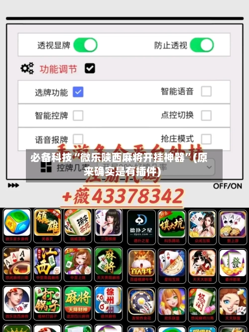 必备科技“微乐陕西麻将开挂神器	”(原来确实是有插件)-第1张图片