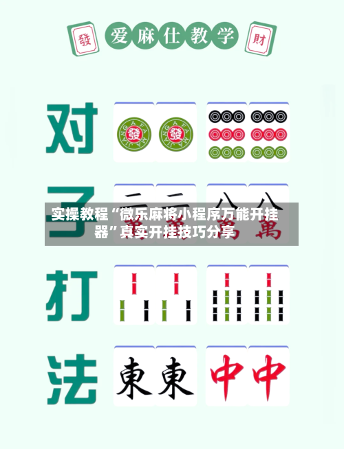 实操教程“微乐麻将小程序万能开挂器	”真实开挂技巧分享-第2张图片