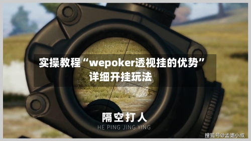 实操教程“wepoker透视挂的优势	”详细开挂玩法-第1张图片