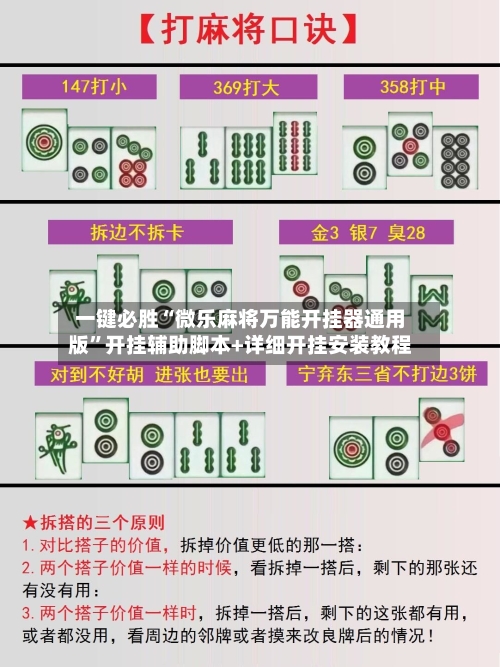 一键必胜“微乐麻将万能开挂器通用版”开挂辅助脚本+详细开挂安装教程-第1张图片