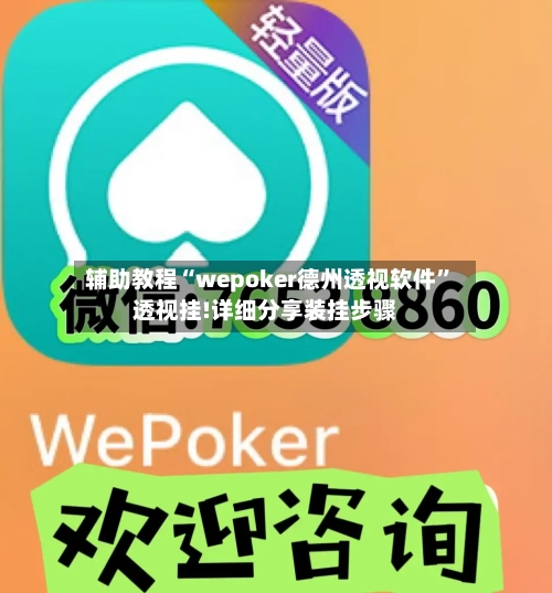 辅助教程“wepoker德州透视软件	”透视挂!详细分享装挂步骤-第3张图片