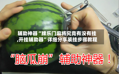 辅助神器“牌乐门麻将究竟有没有挂,开挂辅助器	”详细分享装挂步骤教程-第1张图片