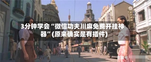 3分钟学会“微信功夫川麻免费开挂神器”(原来确实是有插件)-第1张图片