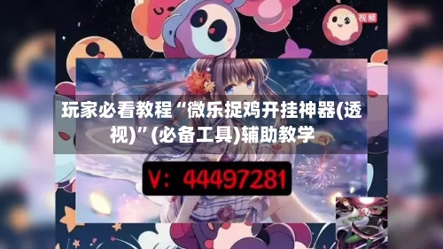 玩家必看教程“微乐捉鸡开挂神器(透视)”(必备工具)辅助教学-第1张图片